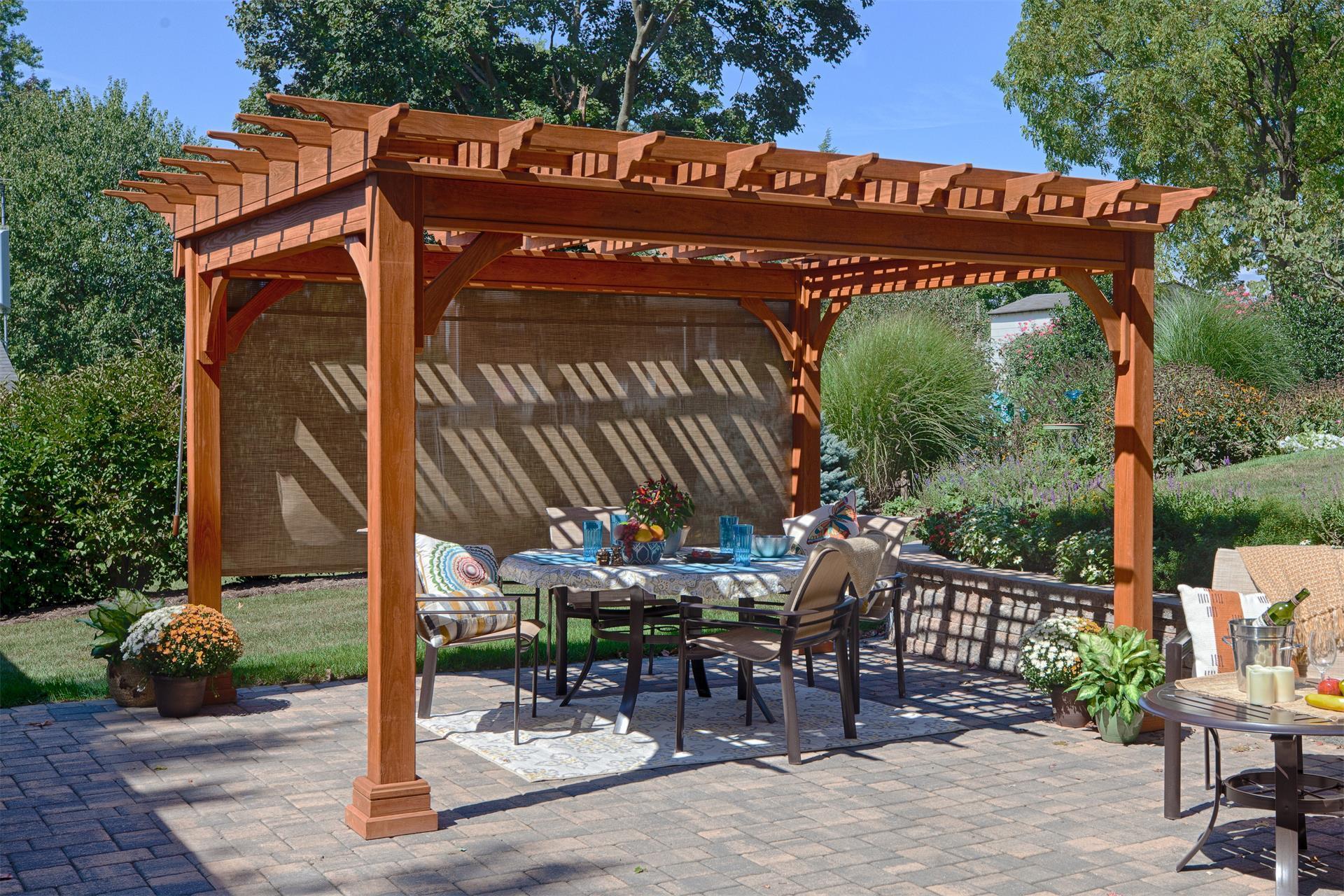 pergola or decking